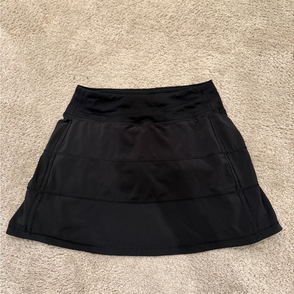 Lululemon Athletica Black Mini Skirt